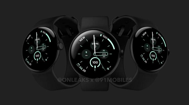 3 外观渲染图曝光：圆形表盘 + 旋转表冠MG电子试玩谷歌 Pixel Watch(图2)